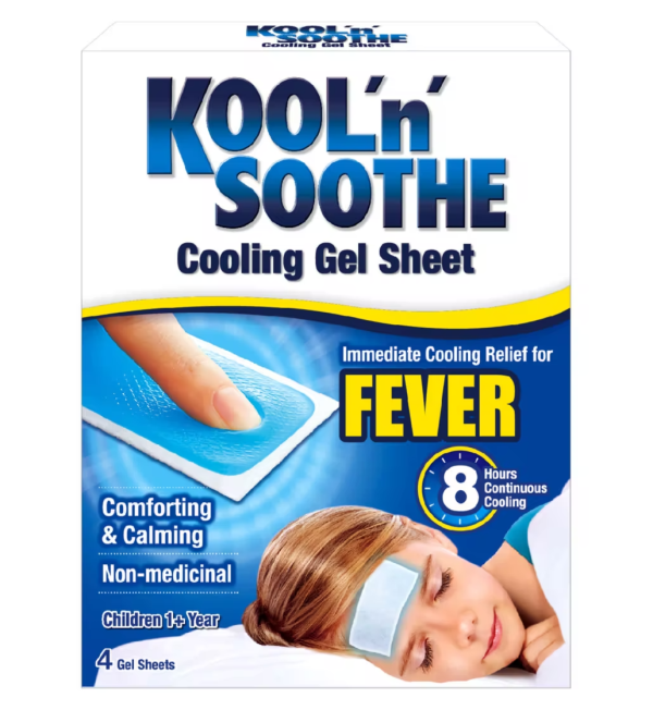 Kool 'n' Soothe Soft Gel Sheets - 4 pack