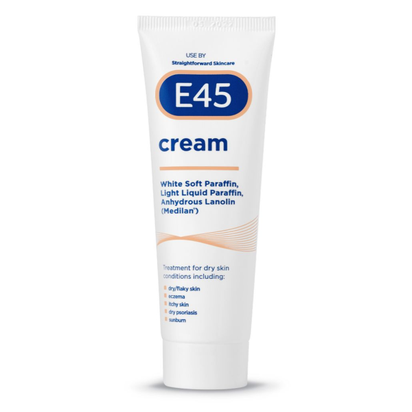E45 Dermatological Moisturising Cream for Dry Skin & Eczema - 50g