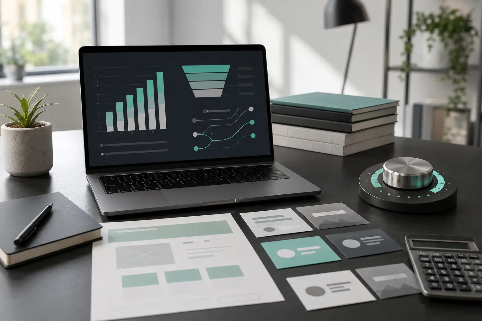 Paid search campaign and landing page planning