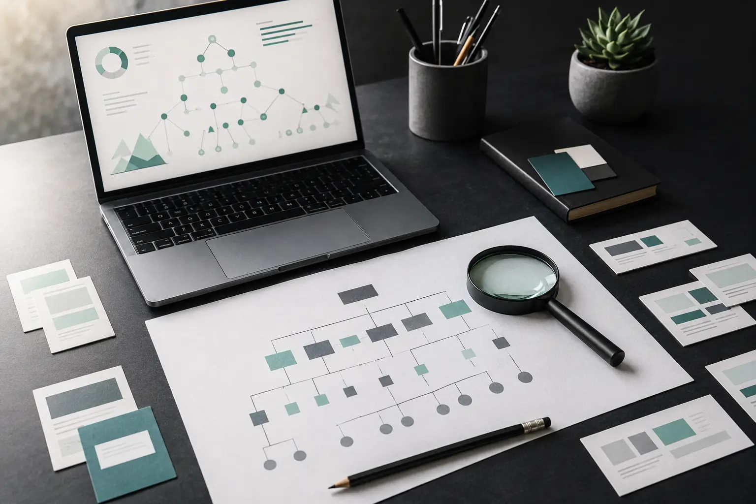 Technical SEO and search strategy workspace