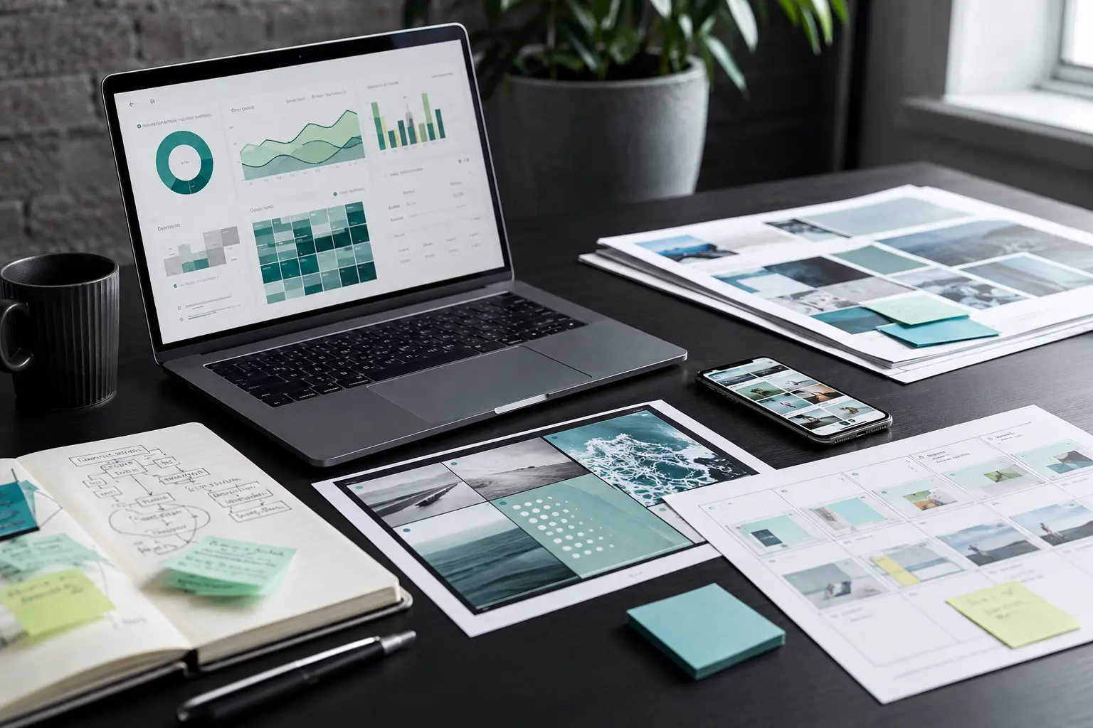 Connected digital marketing disciplines and planning